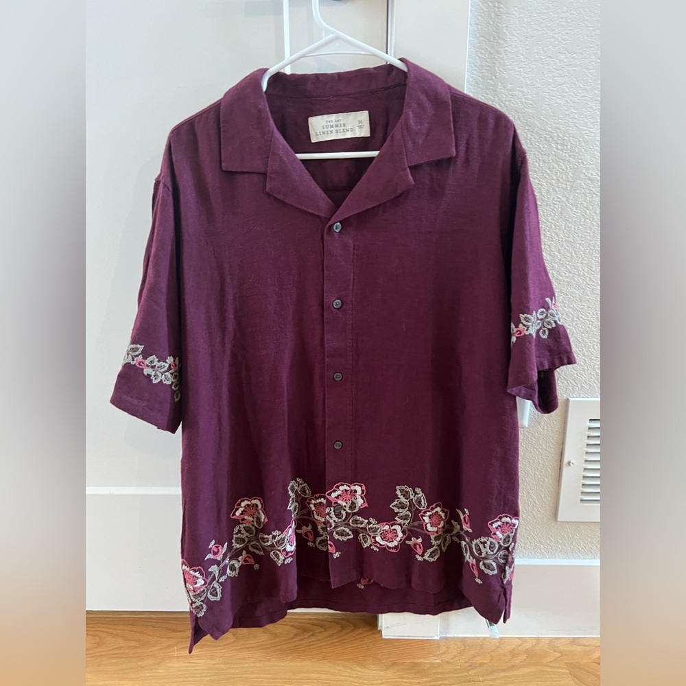 Men’s Abercrombie Summer Linen Button Down